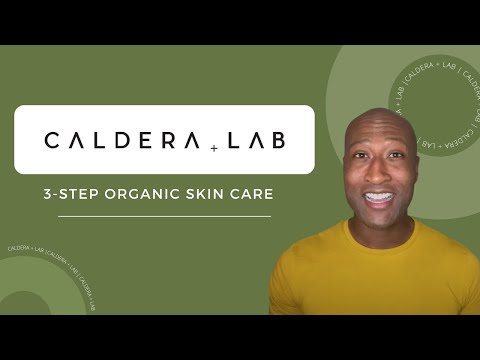 3 Step Men's Skincare Routine with Caldera + Lab
