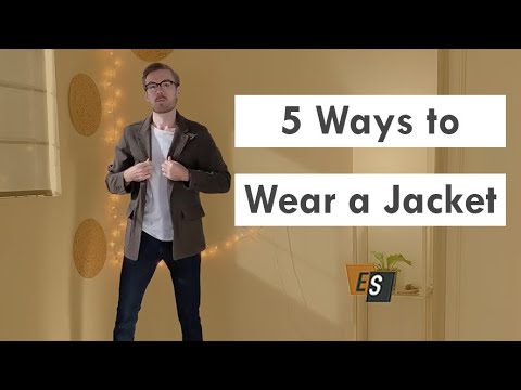 5 Ways to Wear a Jacket | Sustainable Men's Fashion