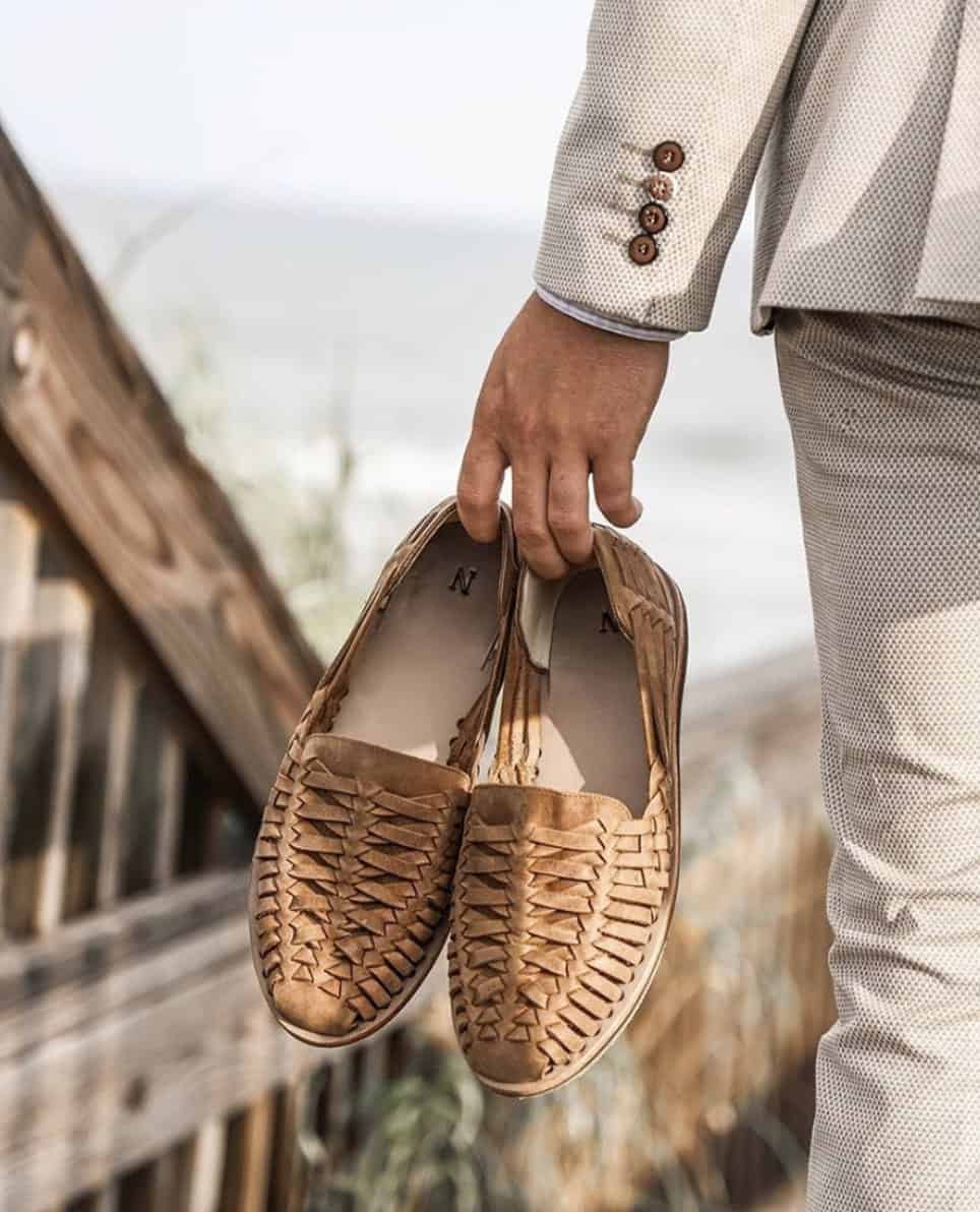 nisolo men's huarache sandal