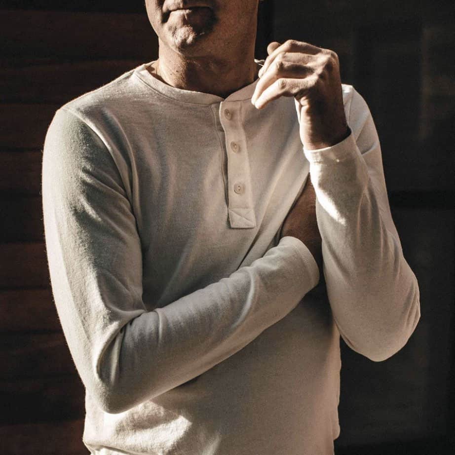 Heavy Bag Henley Taylor Stitch EcoStylist