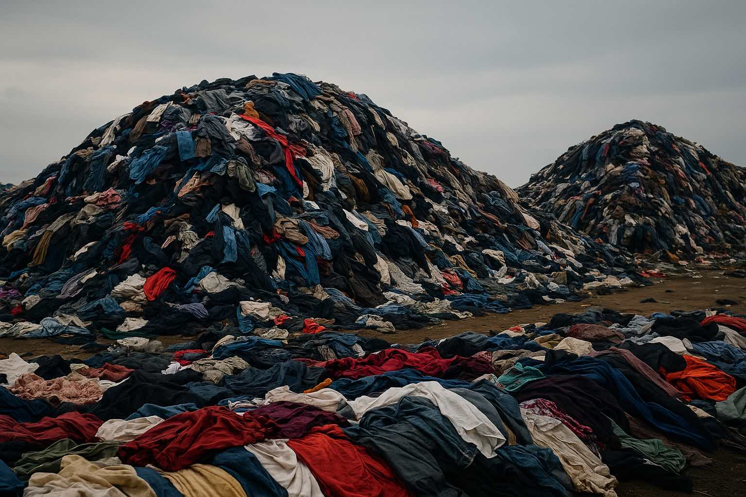 Buried in Clothes: The Cost of Fast Fashion Overproduction | Eco-Stylist